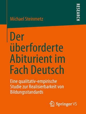 cover image of Der überforderte Abiturient im Fach Deutsch